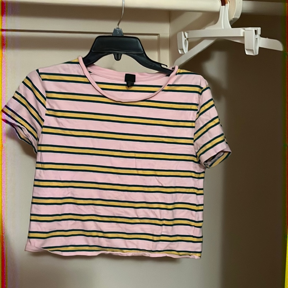 Striped wild fable tee